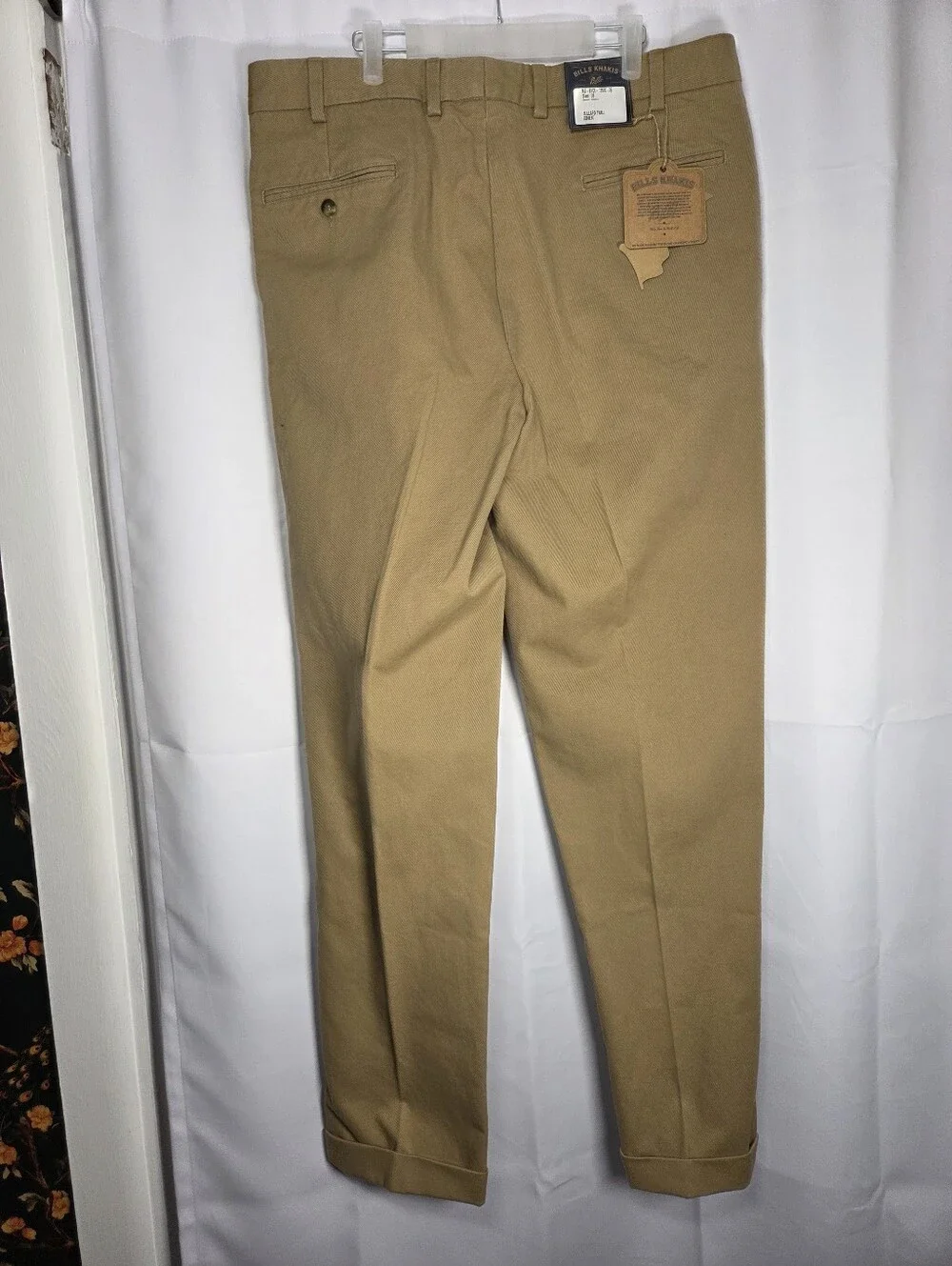 NEW Bills Khakis Bullard Twill M2 Classic Fit Tan Chino Pants Men's 38 x 34 $248